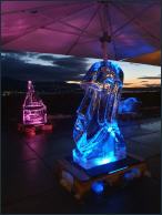 Eisschnitzen Weihnachtsanlass